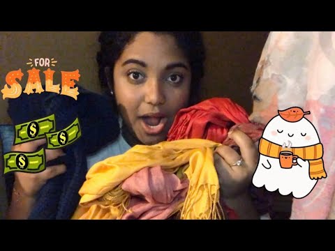 ASMR SCARF SELLER ROLEPLAY