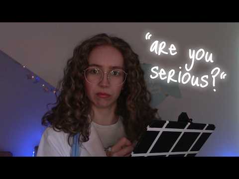 [ASMR] Dismissive Doctor treats your Tingle Immunity 🩺📝 (soft-spoken role-play)