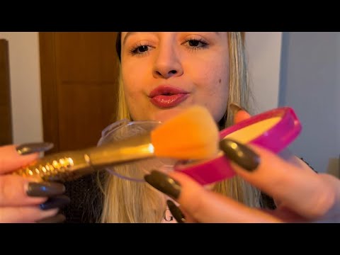 ASMR: TE MAQUIANDO SUAVEMENTE (EXTREMAMENTE RELAXANTE)