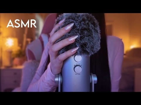 ASMR | Fluffy Mic Scratching for Sleep ✨ (No Talking)