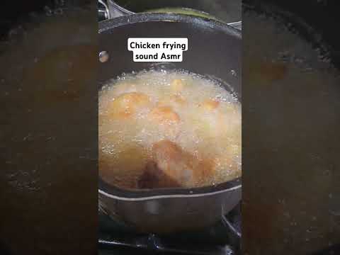 Chicken frying sound Asmr (full video below) #shorts #asmr #cooking