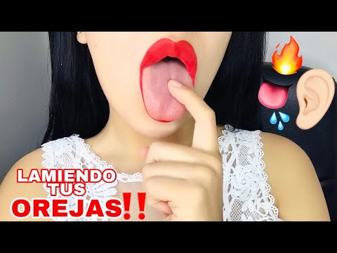 🥵💦ASMR LAMIENDO TUS 0REJAS🥵💦 MOUTH SOUNDS