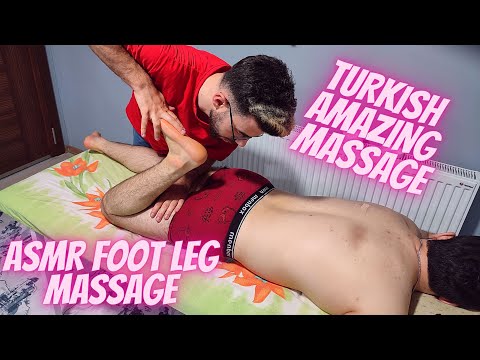 ASMR MASSAGE FOOT LEG and ARM BACK MASSAGE CALMING SLEEP MASSAGE #foot #leg