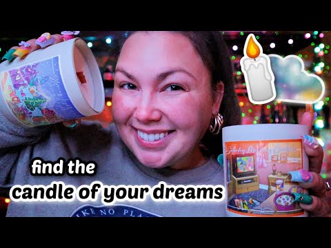 asmr/ over explaining CANDLES☁️🥰 (whispering, candle tapping)