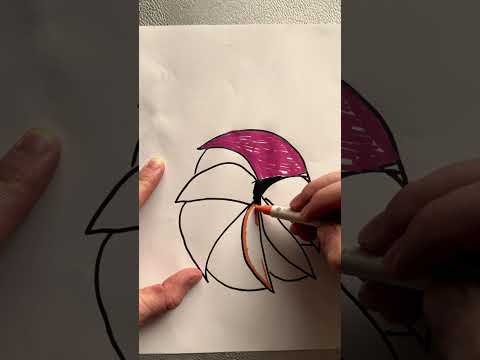 ASMR | acrylic pen drawing #asmr