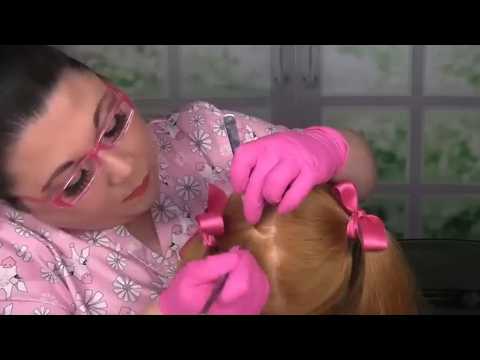 ASMR School Nurse Lice Check Compilation (Scalp Check and Treatment, Scalp Massage) Medical RP