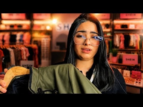 ASMR:VENDEDORA ARROGANTE DA LOJA SHEIN! 🤮