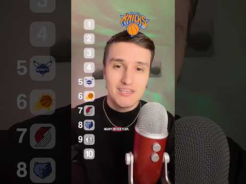 MY NBA POWER RANKINGS 🏀 (ASMR) #shorts #nba #asmr