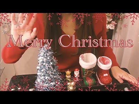 ASMR🎄眠たくなる音と声🎄ティンバーンスター★Making a Tin Barn Star DIY