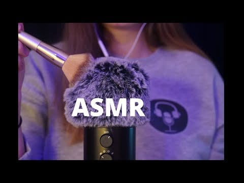 ASMR | Fast & Aggressive Series Part 3: Mic Brushing (No Talking)