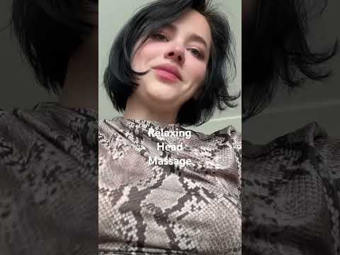Full video on my channel #headmassage #relax