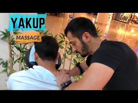 ASMR YAKUP massage, mall chair massage (neck,shoulder)