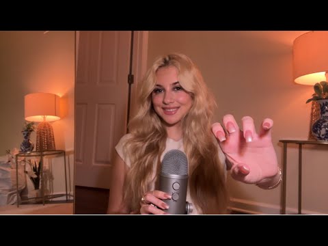 ASMR Nail Tapping and Whispered Rambling 🦋