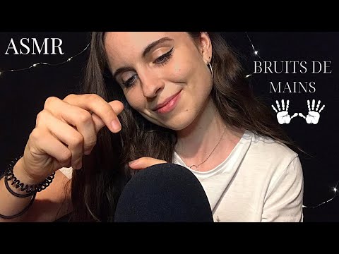 ASMR FRANCAIS 🌙 - Je te détends avec des bruits de mains 🤲😴 (hands sounds)