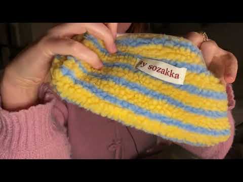 ASMR ✨ - what’s in my bag | less talking and a lot of rummage sounds