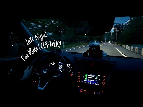 ASMR Late Night Car Ride 🚗 You WILL Fall Asleep