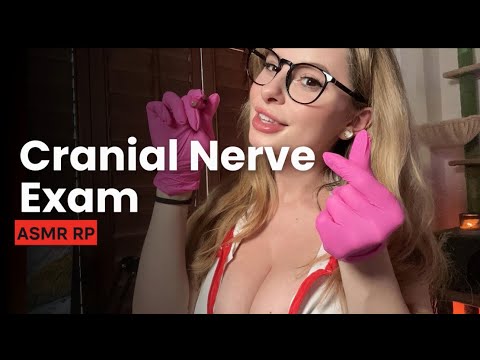 Cranial Nerve Exam 🧠 ASMR RP - flirty nurse 👩‍⚕️