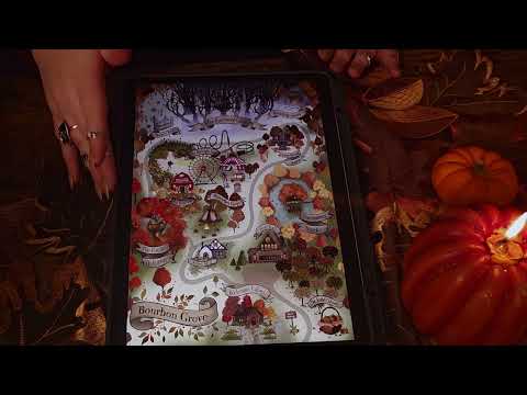 ASMR Autumn Treehouse Check in (Soft Spoken) (Typing)