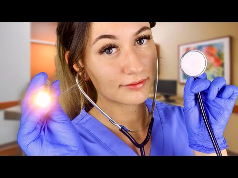 [ASMR] Relaxing Nurse Exam Roleplay | 4K