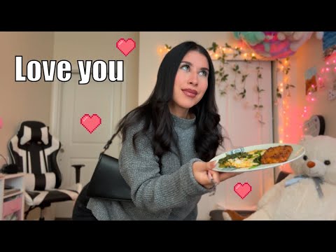 Eating The Breakfast You Made Me 🩷 ASMR