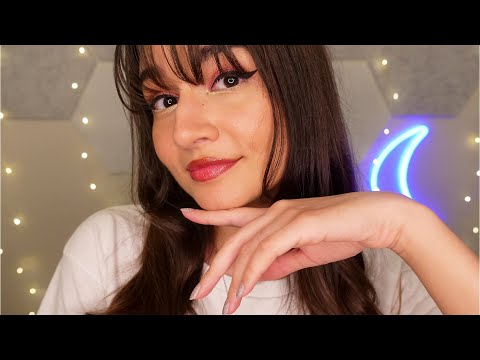 ASMR Makeup Application (Tapping, Whispering, grwm)❤️✨