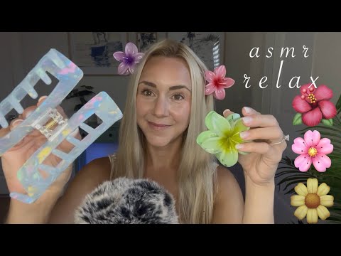 ASMR Clipping Back Your Hair for Summer 🫶🏻🌸💁🏼‍♀️