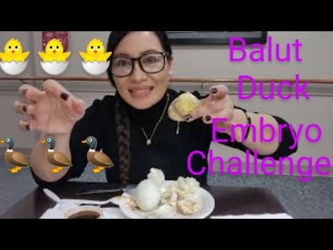 BALUT (DUCK EGG EMBRYO CHALLENGE) Igorota Life in America Denver Colorado  🇺🇸