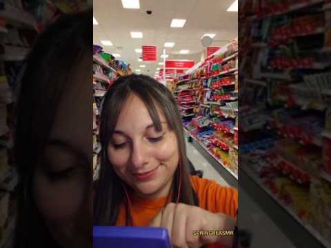 ASMR | Caixa de supermercado passando suas compras 🤭🛍