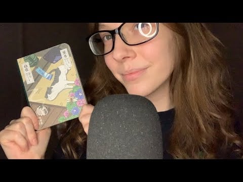 ASMR Tapping On A Japanese Notebook (No Talking)