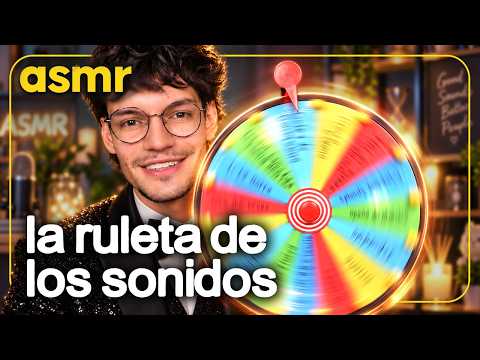 ASMR en ESPAÑOL para DORMIR 😴 LA RULETA DECIDE QUÉ ASMR DEBO HACER 🎡