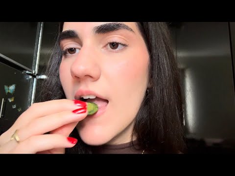 ASMR mastigando vegetais crocantes | super relaxante💤🥕