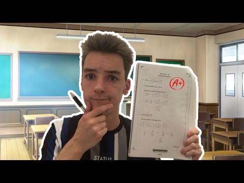 [ASMR] RESITTING My High School MATHS EXAM!