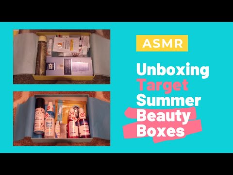 ASMR | Unboxing Target Beauty Boxes #6