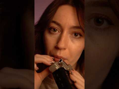 Nothing but ASMR mouth sounds and ear blowing 🫠 #mouthsounds #tascam #asmr