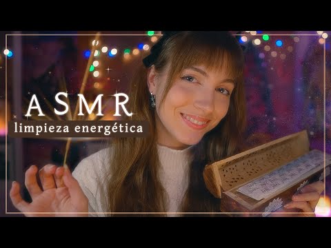 ASMR Limpieza energética con incienso y vela navideña 🪔 Diciembre🎄🌟