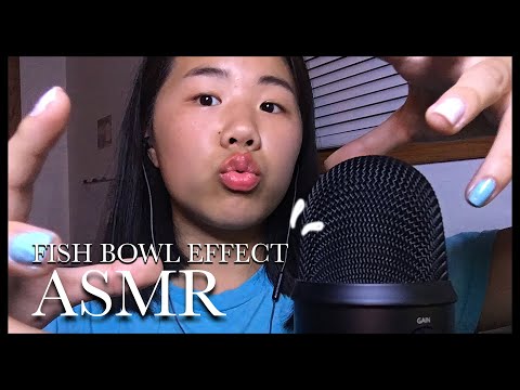 ASMR❤️ FISH BOWL EFFECT🐟 | INAUDIBLE WHISPERING