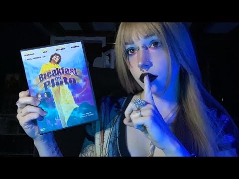 Shushing You While Tapping on DVDs ASMR | Rambling, Whispering 