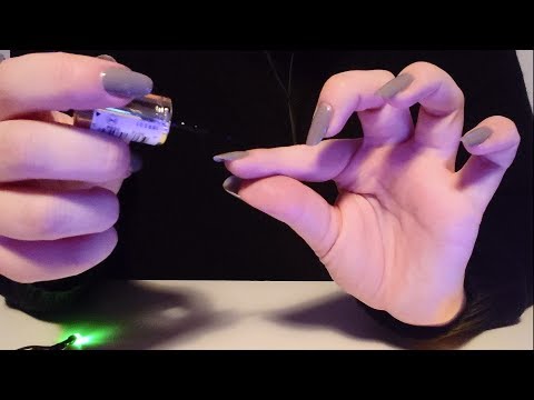 ASMR - Nail Painting (With Soft Rain Sounds) [No Talking]