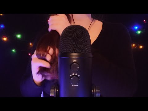 ASMR - Playing With & Brushing My Hair [No Talking]