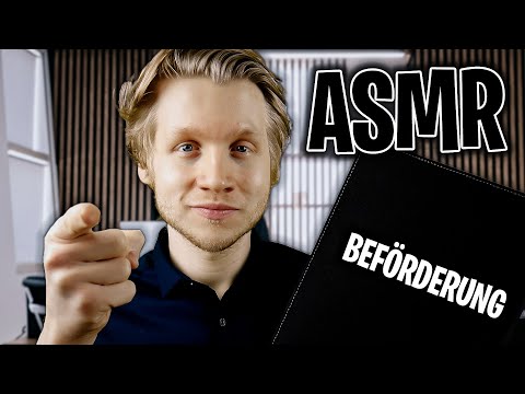 ASMR - Du wirst BEFÖRDERT & dein CHEF ist STOLZ auf dich!