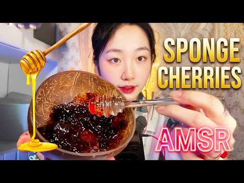 🎧💤 KC Sleep Aid ASMR | Honey Spoons🍯✨Eating triggers to make you soo sleepy🌙💤