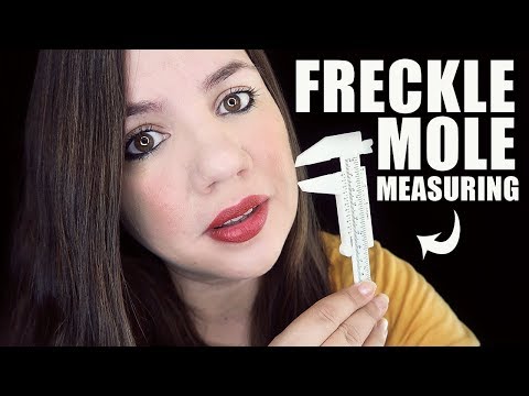 FRECKLE and SKIN MOLE Measuring | ASMR DOCTOR ROLEPLAY | Soft Talk