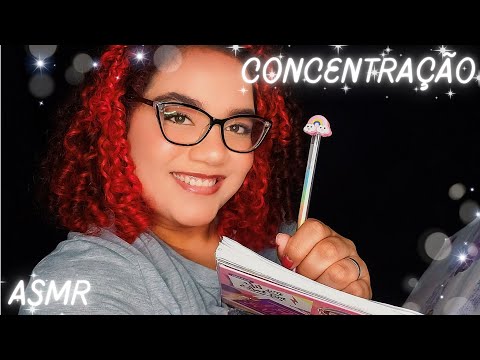 ASMR PARA ESTUDAR 💖💖 Concentração, foco 💖💖 #Especial1KBblis