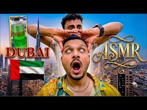 ASMR 😱 $4 08 Cosmic Bangladeshi Head Massage in Dubai 🇦🇪🇧🇩 | I Started Seeing Stars! 💫😵‍💫