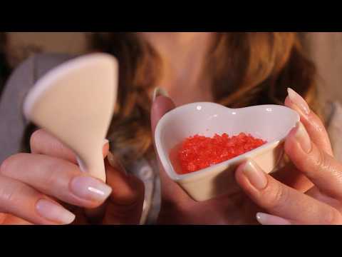 ASMR Nourishing Skin Treatment 🍒 Pampering you to sleep (no talking, layered sounds)