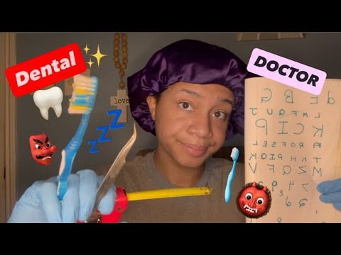 ASMR - Chaotic Doctor/Dentist (Aribe)