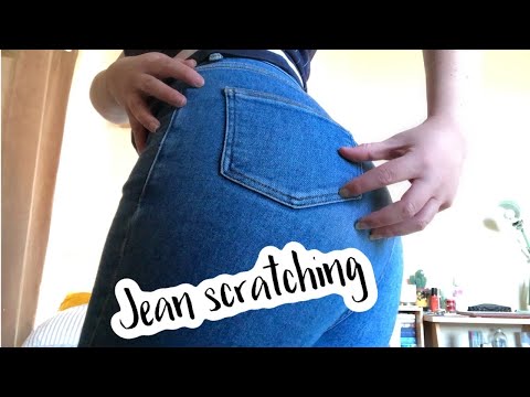 ASMR - Jean Scratching (Fabric Sounds)