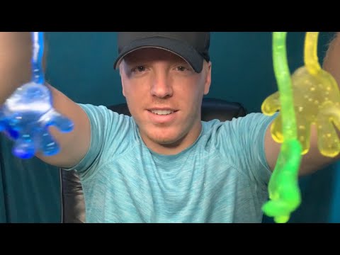 ASMR With Crinkling And Sticky Hands