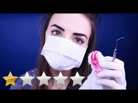 ASMR | The WORST Reviewed Dentist! 😱