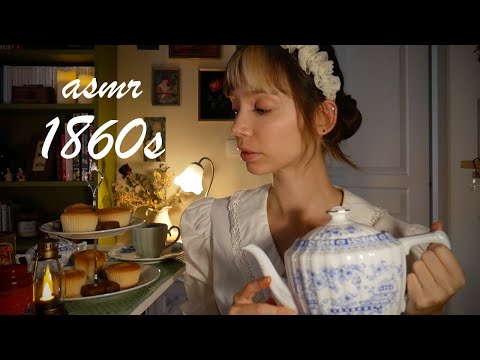 ASMR | L’heure du thé et des grandes décisions pour Mademoiselle (fin 19ème)